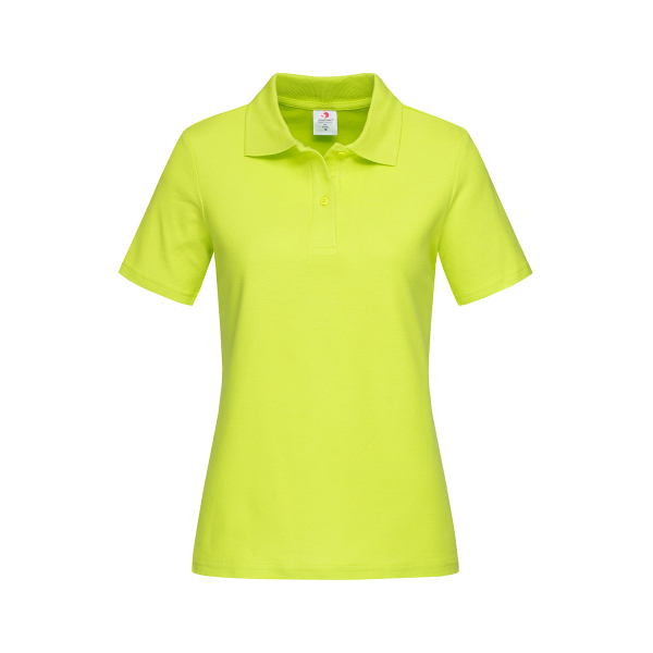 Polo Women, Bright Lime под Нанесение логотипа