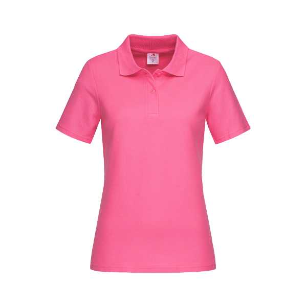 Polo Women, Sweet Pink под Нанесение логотипа