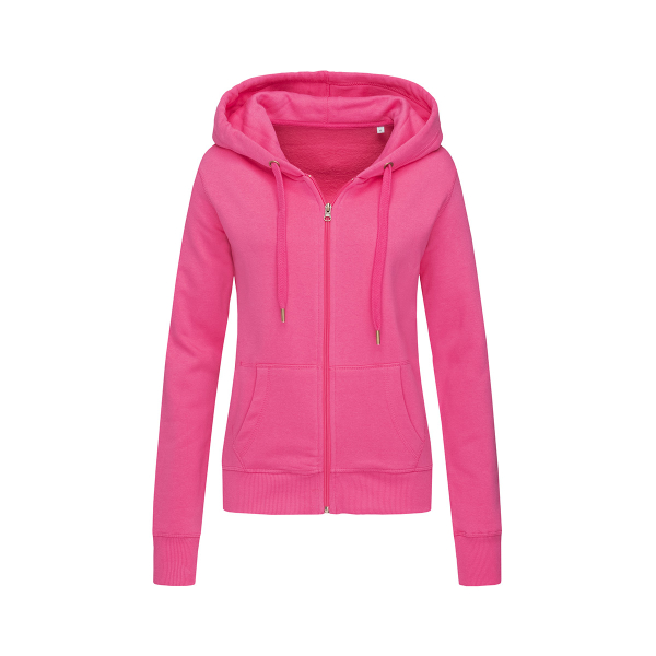 Active Sweatjacket, Sweet Pink под Нанесение логотипа