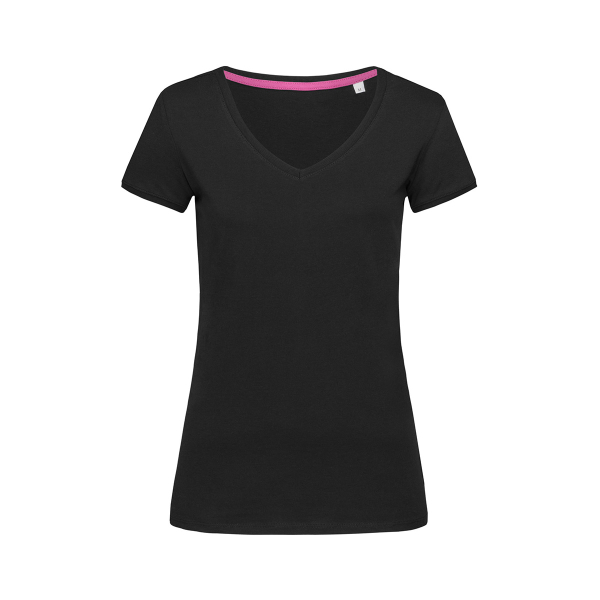 Megan (V-neck), Black Opal под Нанесение логотипа