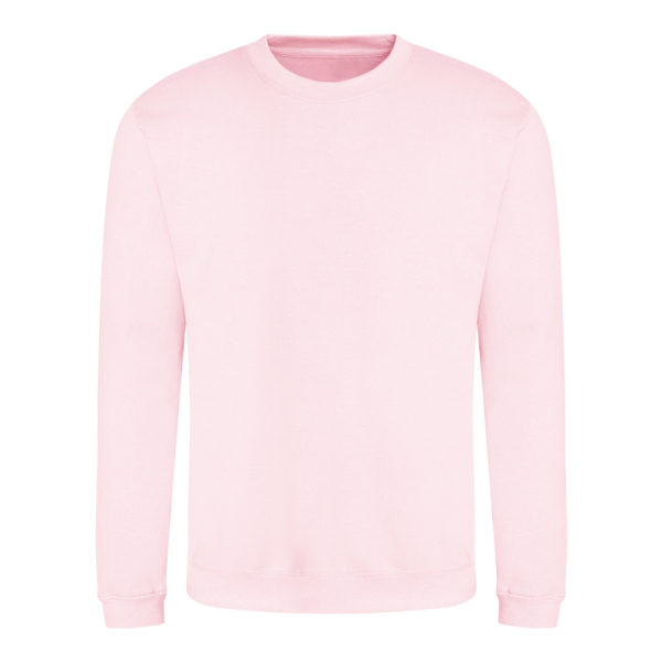 AWDIS SWEAT, Baby Pink под Нанесение логотипа