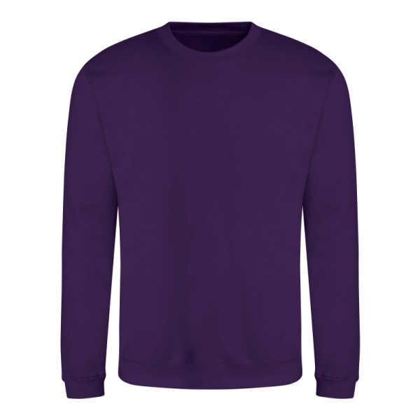 AWDIS SWEAT, Purple под Нанесение логотипа