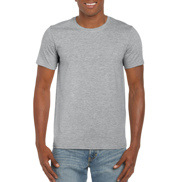 SOFTSTYLE® ADULT T-SHIRT, RS Sport Grey под Нанесение логотипа