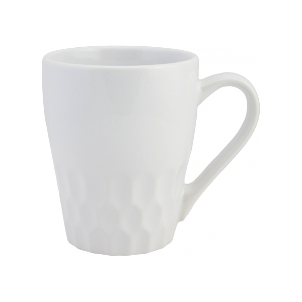 Чашка керамічна Economix promo CASSANDRA, біло под Нанесение логотипа