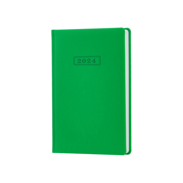 Щоденник датований 2022 VIENNA, світло-зелений, А5 под Нанесение логотипа