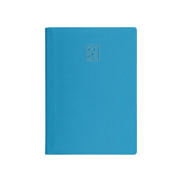Щоденник датований 2022, ARMONIA, блакитний, кремовий блок, А5 под Нанесение логотипа