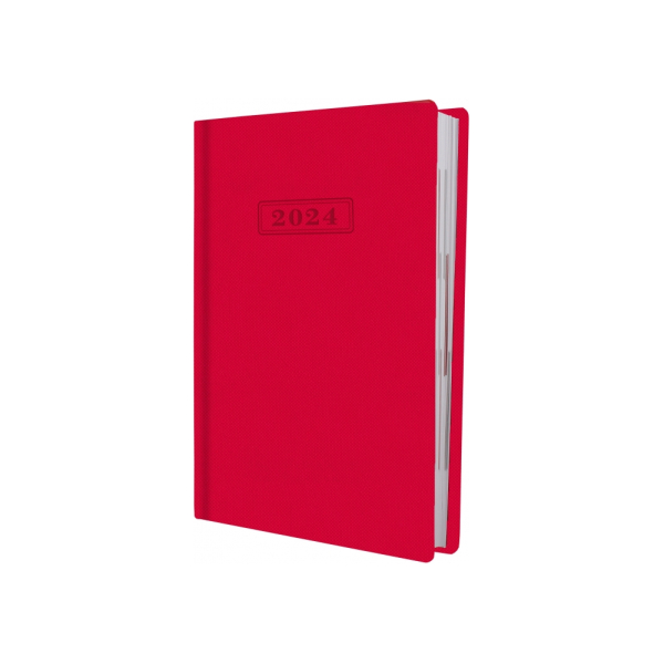 Щоденник датований 2022, SQUARE, червоний, А5 под Нанесение логотипа