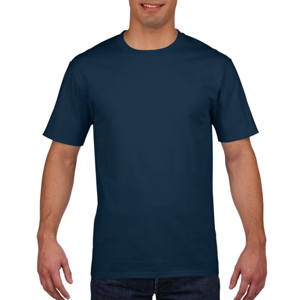 PREMIUM COTTON® ADULT T-SHIRT, Navy под Нанесение логотипа