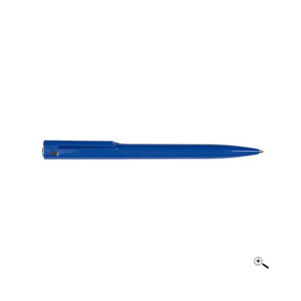 Ручка кулькова VERMONT, синій/сріблястий под Нанесение логотипа