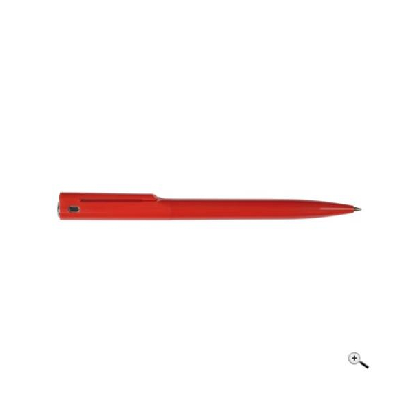 Ручка кулькова VERMONT, червоний/сріблястий под Нанесение логотипа
