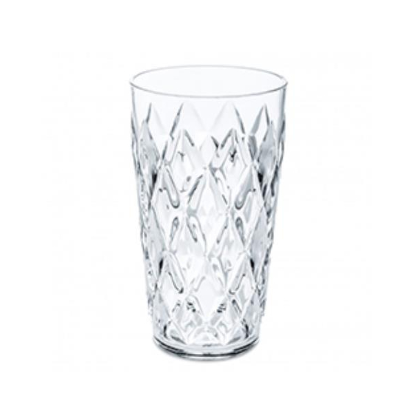 Склянка CRYSTAL L, 450 мл, пластик, прозорий под Нанесение логотипа