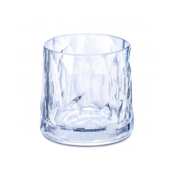 Склянка для мохіто, 250 мл (віскі), пластик, прозорий аквамарин под Нанесение логотипа