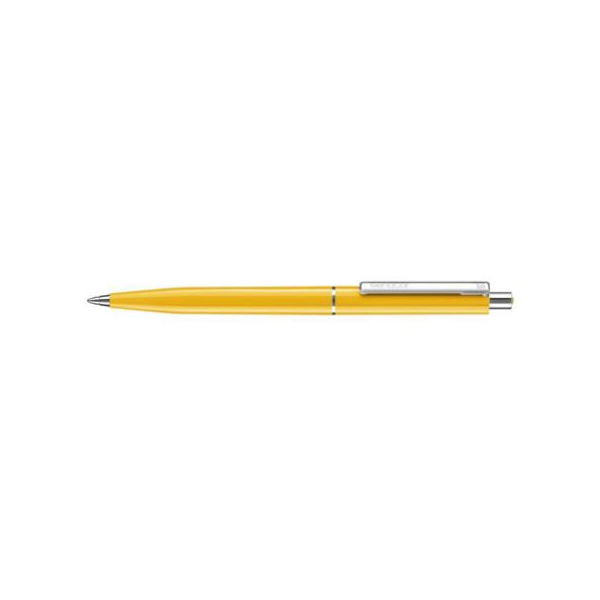 Ручка кулькова Point Polished пластик, корпус жовтий 7408 под Нанесение логотипа